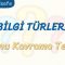 BİLGİ TÜRLERİ / KONU KAVRAMA TESTİ