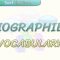 BIOGRAPHIES / VOCABULARY