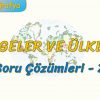BÖLGELER VE ÜLKELER / SORU ÇÖZÜMLERİ – 2 (AYT)