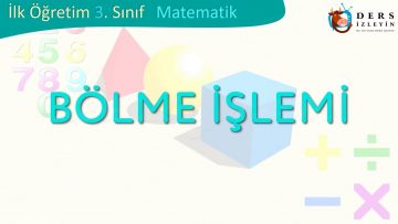 BÖLME İŞLEMİ