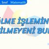 BÖLME İŞLEMİNDE VERİLMEYENİ BULMA