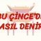 BU ÇİNCE DE NASIL DENİR? (ÇİNCE) 64. DERS