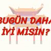 BUGÜN DAHA İYİ MİSİN? (ÇİNCE) 57. DERS