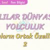 CANLILAR DÜNYASINA YOLCULUK-CANLILARIN ORTAK ÖZELLİKLERİ-2
