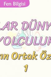 CANLILAR DÜNYASINA YOLCULUK-CANLILARIN ORTAK ÖZELLİKLERİ-1