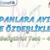 ÇARPANLARA AYIRMA VE ÖZDEŞLİKLER / GELİŞTİRİCİ TEST – 4