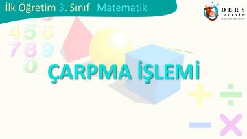 ÇARPMA İŞLEMİ