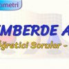 ÇEMBERDE AÇI / ÖĞRETİCİ SORULAR – 1