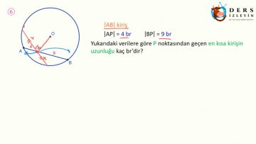 ÇEMBERDE UZUNLUK-SORU ÇÖZÜMLERİ-2
