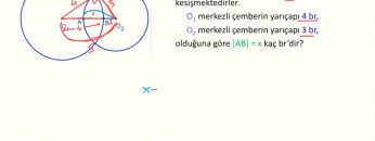 ÇEMBERDE UZUNLUK-SORU ÇÖZÜMLERİ-1