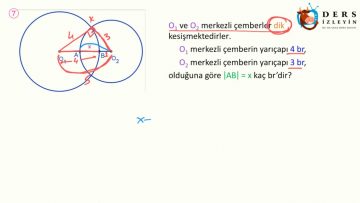 ÇEMBERDE UZUNLUK-SORU ÇÖZÜMLERİ-1