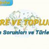 ÇEVRE SORUNLARI VE TÜRLERİ –  2 (ÇEVRE VE TOPLUM – 2) – AYT