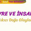 ÇEVRE VE İNSAN – 3 / YIKICI DOĞA OLAYLARI