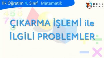 ÇIKARMA İŞLEMİ İLE İLGİLİ SORULAR