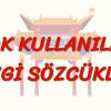 ÇOK KULLANILAN SEVGİ SÖZCÜKLERİ (ÇİNCE) 97. DERS
