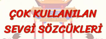 ÇOK KULLANILAN SEVGİ SÖZCÜKLERİ (ÇİNCE) 97. DERS