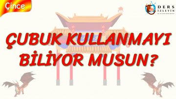 ÇUBUK KULLANMAYI BİLİYOR MUSUN? (ÇİNCE) 93.DERS