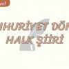 CUMHURİYET DÖNEMİ HALK ŞİİRİ
