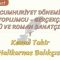 CUMHURİYET DÖNEMİ TOPLUMCU – GERÇEKÇİ ÖYKÜ VE ROMAN SANATÇILARI – 1