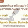 CUMHURİYET DÖNEMİ TÜRK EDEBİYATININ ÖNEMLİ YAPITLARI – 17