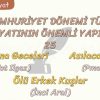 CUMHURİYET DÖNEMİ TÜRK EDEBİYATININ ÖNEMLİ YAPITLARI – 25