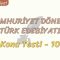 CUMHURİYET DÖNEMİ TÜRK EDEBİYATI / KONU TESTİ – 10