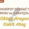 CUMHURİYET DÖNEMİ TÜRK TİYATROSU VE SANATÇILARI – 5