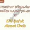CUMHURİYET DÖNEMİNDEKİ DİĞER SANATÇILAR – 10