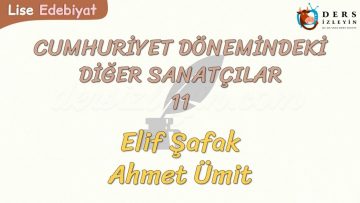 CUMHURİYET DÖNEMİNDEKİ DİĞER SANATÇILAR – 10