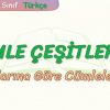 CÜMLE ÇEŞİTLERİ – 7 / YAPILARINA GÖRE CÜMLELER – 3