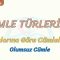 CÜMLE TÜRLERİ – 8 / ANLAMLARINA GÖRE CÜMLELER- 2