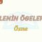 CÜMLENİN ÖGELERİ – 2 / ÖZNE