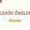 CÜMLENİN ÖGELERİ – 3 / NESNE