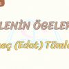 CÜMLENİN ÖGELERİ – 8 / İLGEÇ TÜMLECİ