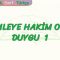 CÜMLEYE HAKİM OLAN DUYGU – 1