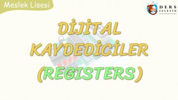 DİJİTAL KAYDEDİCİLER