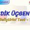 DİK ÜÇGEN / GELİŞTİRİCİ TEST – 1 (TYT)