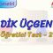 DİK ÜÇGEN / ÖĞRETİCİ TEST – 2 (TYT)