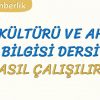 DİN KÜLTÜRÜ VE AHLAK BİLGİSİ DERSİ NASIL ÇALIŞILIR