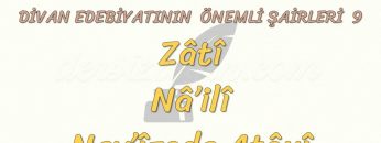 DİVAN EDEBİYATININ ÖNEMLİ ŞAİRLERİ – 9