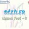 DİZİLER / UZMAN TEST – 2