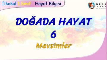 DOĞADA HAYAT – 6 / MEVSİMLER