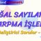 DOĞAL SAYILARDA ÇARPMA İŞLEMİ / GELİŞTİRİCİ SORULAR – 1
