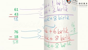 DOĞAL SAYILARDA ÇIKARMA