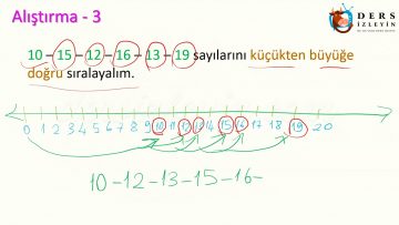 DOĞAL SAYILARDA SIRALAMA
