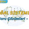 DOĞAL SİSTEMLER / SORU ÇÖZÜMLERİ – 1 (AYT)