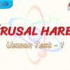 DOĞRUSAL HAREKET / UZMAN TEST – 1