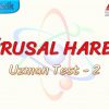 DOĞRUSAL HAREKET / UZMAN TEST – 2