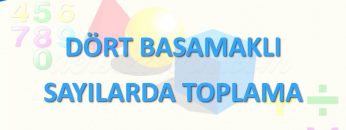 DÖRT BASAMAKLI SAYILARDA TOPLAMA İŞLEMİ