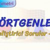 DÖRTGENLER / GELİŞTİRİCİ SORULAR – 1